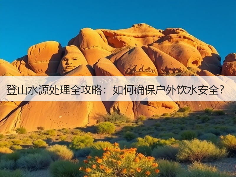 登山水源处理全攻略：如何确保户外饮水安全？