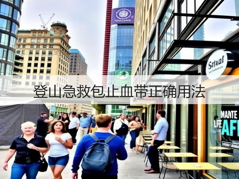 登山急救包止血带正确用法