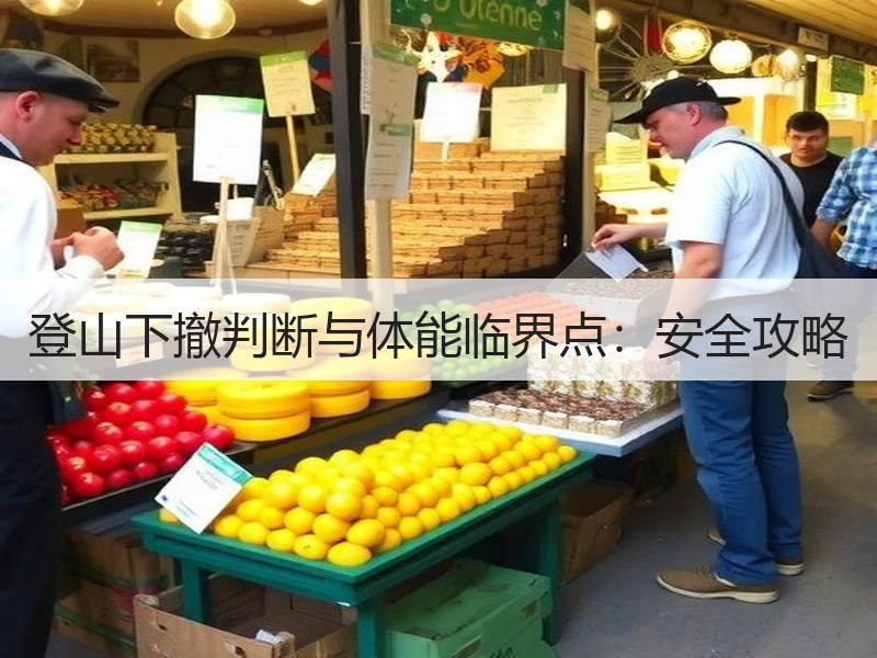 登山下撤判断与体能临界点：安全攻略