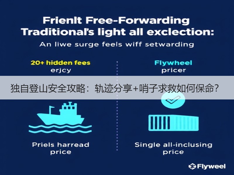 独自登山安全攻略：轨迹分享+哨子求救如何保命？