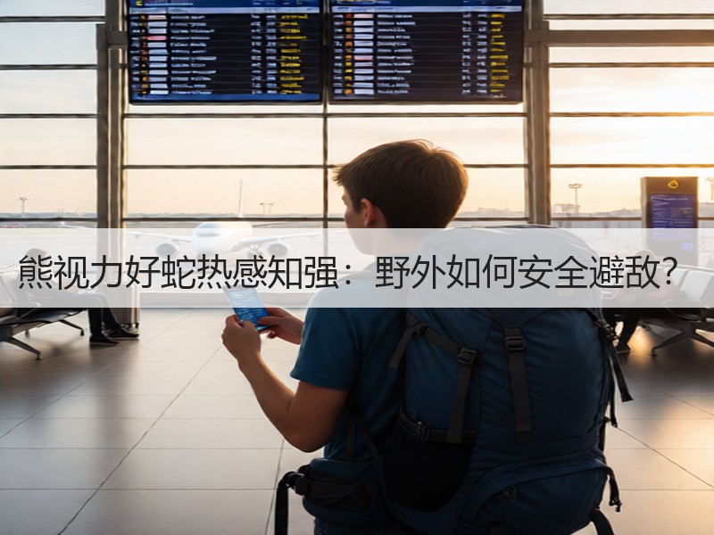 熊视力好蛇热感知强：野外如何安全避敌？