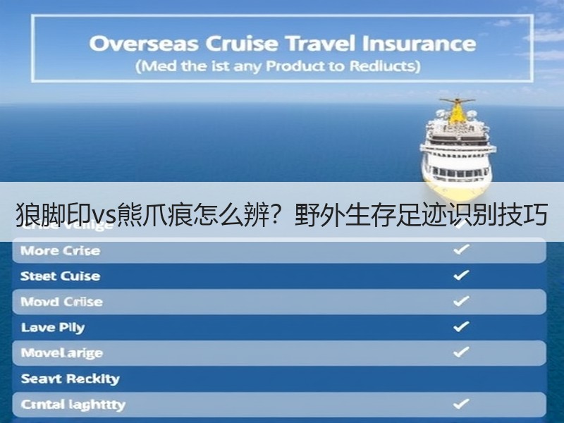 狼脚印vs熊爪痕怎么辨？野外生存足迹识别技巧