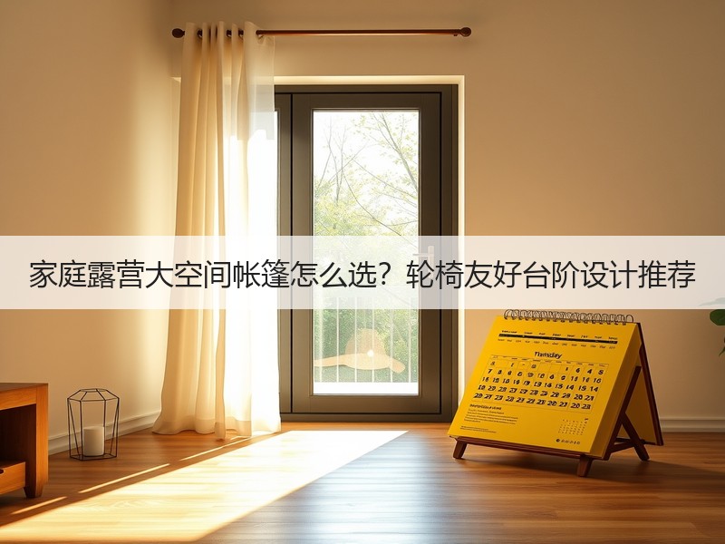 家庭露营大空间帐篷怎么选？轮椅友好台阶设计推荐