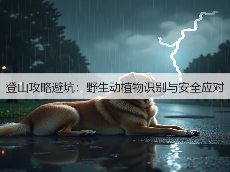 登山攻略避坑：野生动植物识别与安全应对