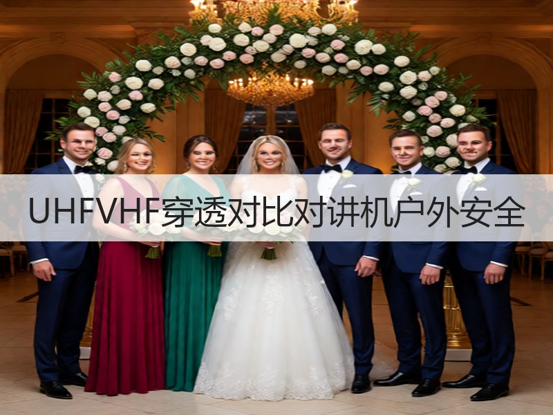 UHFVHF穿透对比对讲机户外安全