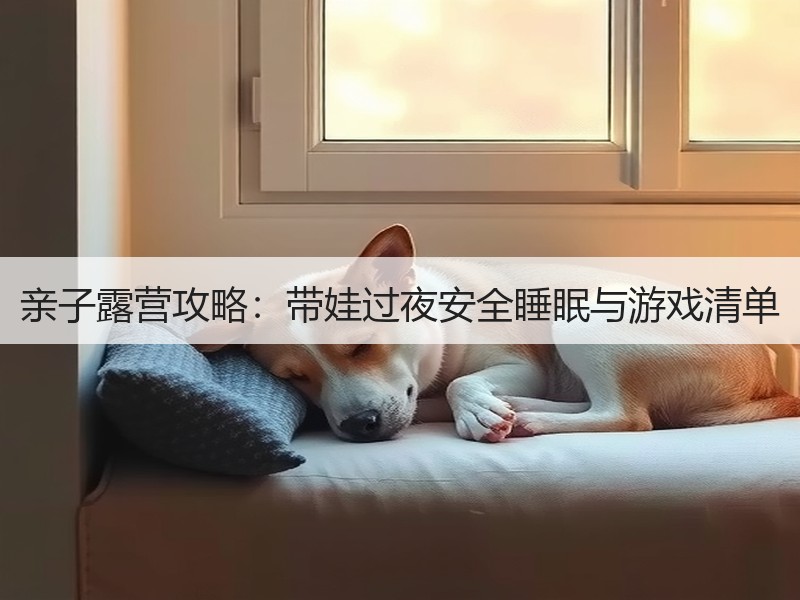 亲子露营攻略：带娃过夜安全睡眠与游戏清单