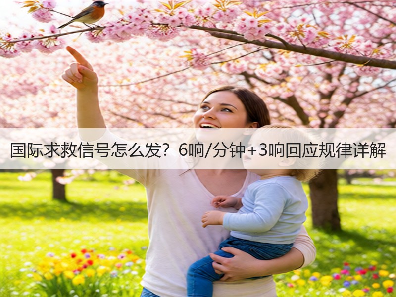 国际求救信号怎么发？6响/分钟+3响回应